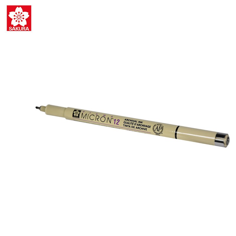 日本樱花(SAKURA)针管笔勾线笔中性笔签字笔绘图笔水笔XSDK12#49 笔幅0.7mm